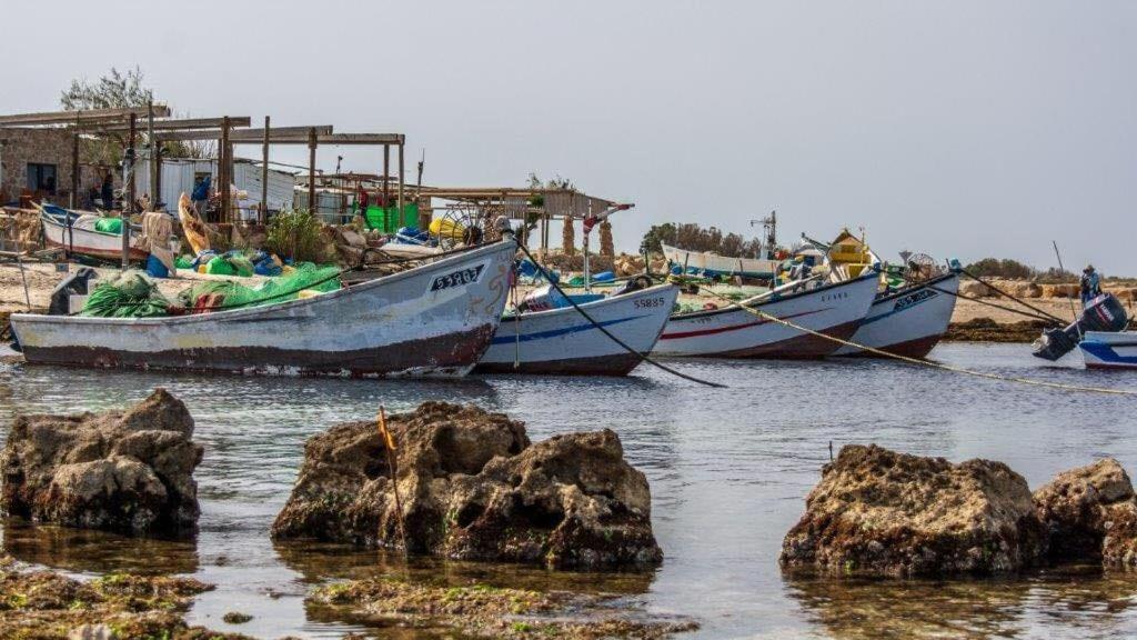 Juha'S Guesthouse - Zarqa Bay Jisr ez Zarqa Exteriör bild
